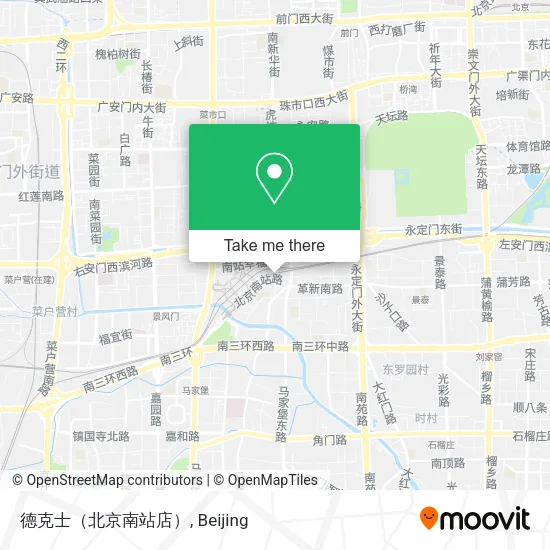 德克士（北京南站店） map
