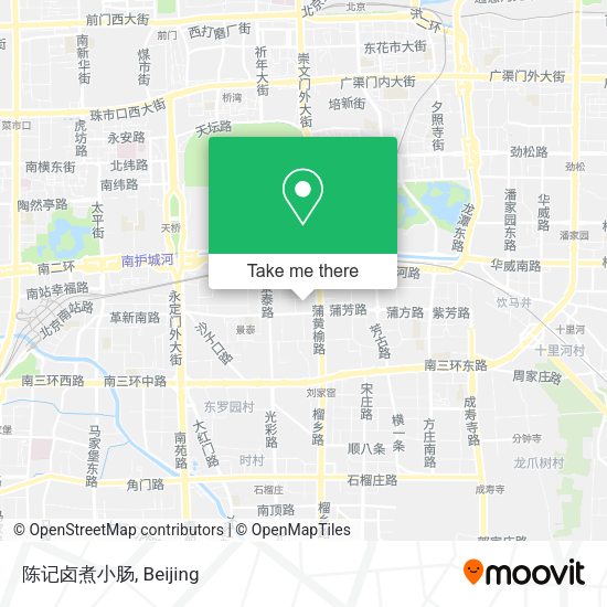 陈记卤煮小肠 map