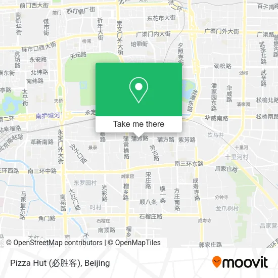 Pizza Hut (必胜客) map