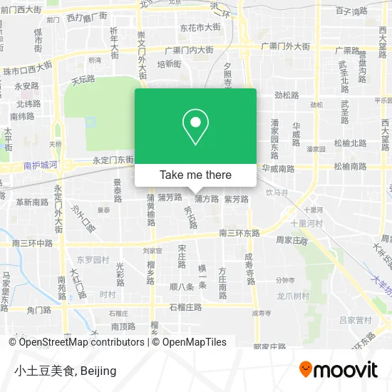 小土豆美食 map