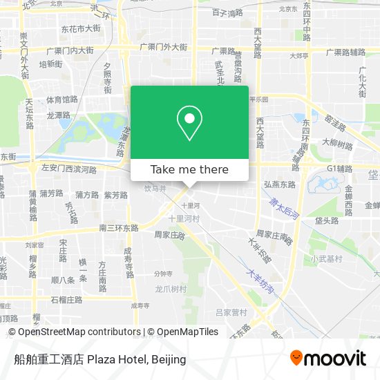 船舶重工酒店 Plaza Hotel map