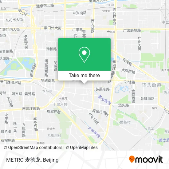 METRO 麦德龙 map