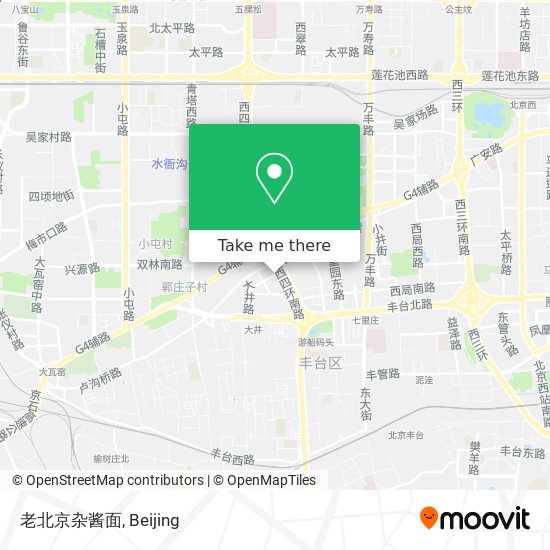 老北京杂酱面 map