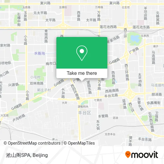 淞山阁SPA map