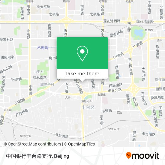 中国银行丰台路支行 map