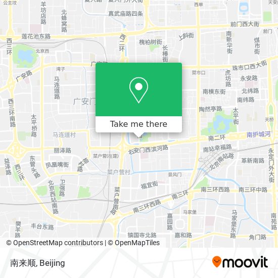 南来顺 map