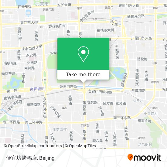 便宜坊烤鸭店 map