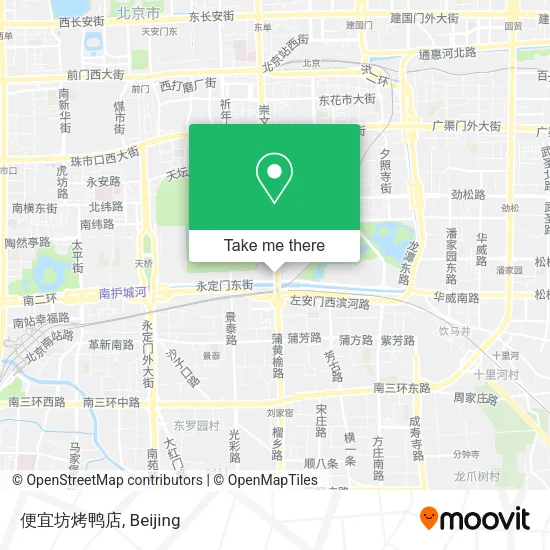 便宜坊烤鸭店 map