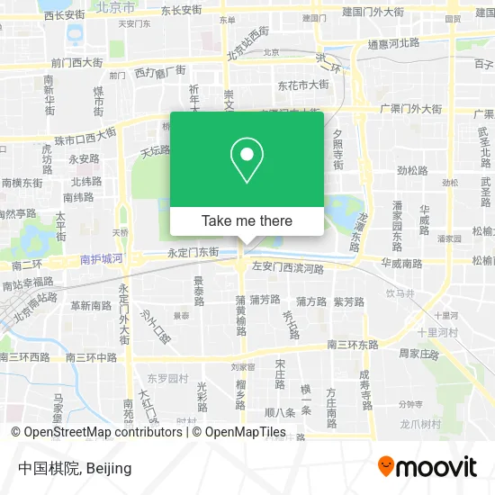 中国棋院 map