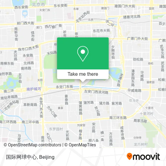国际网球中心 map