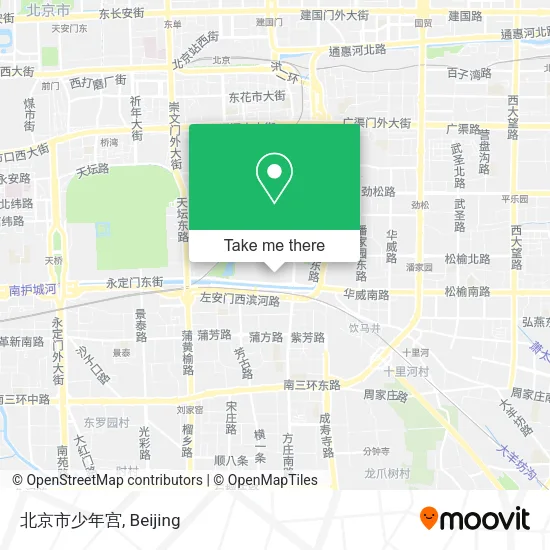北京市少年宫 map