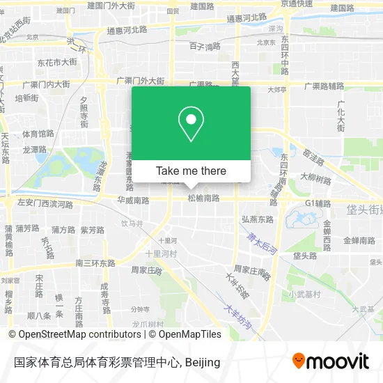 国家体育总局体育彩票管理中心 map