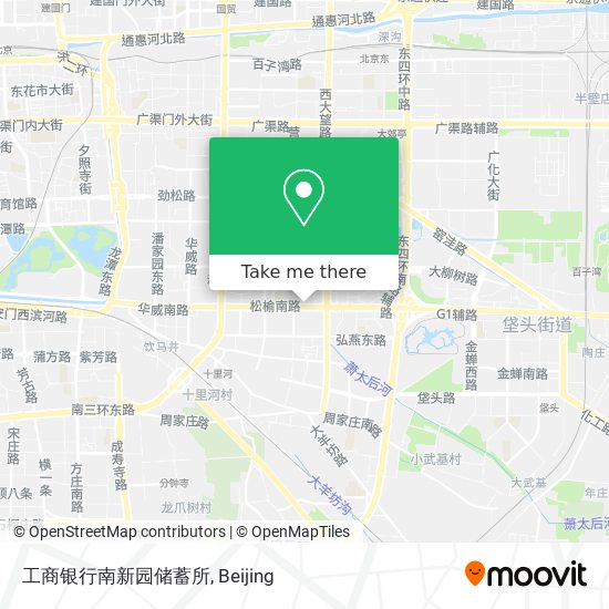 工商银行南新园储蓄所 map