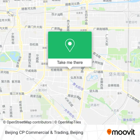 Beijing CP Commercial & Trading map