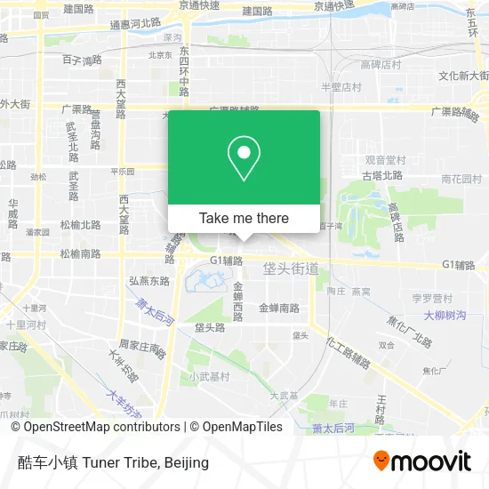 酷车小镇 Tuner Tribe map