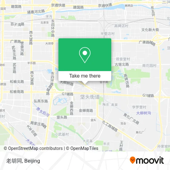 老胡同 map
