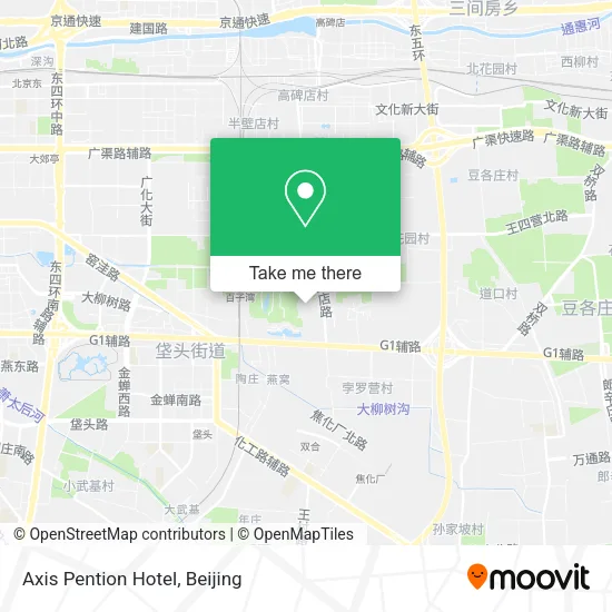 Axis Pention Hotel map
