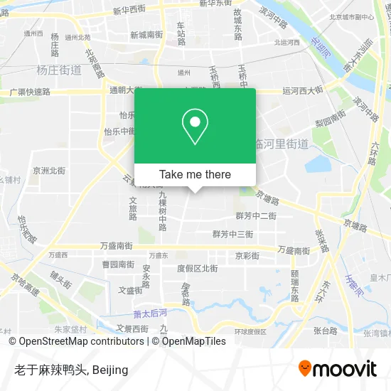 老于麻辣鸭头 map