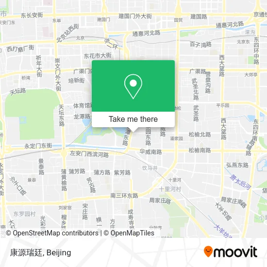 康源瑞廷 map