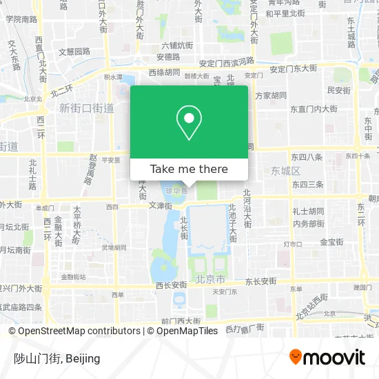 陟山门街 map