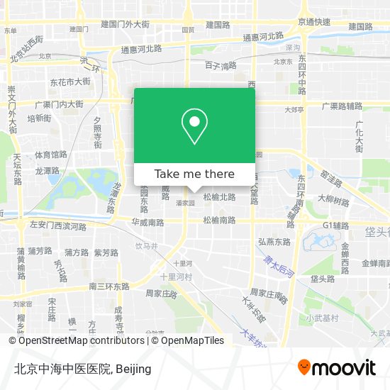 北京中海中医医院 map