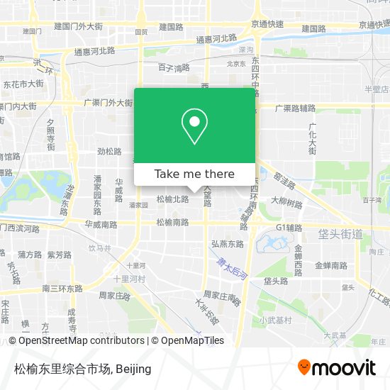 松榆东里综合市场 map