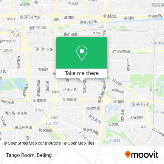 Tango Room map