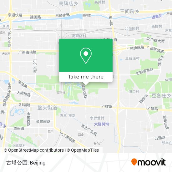 古塔公园 map