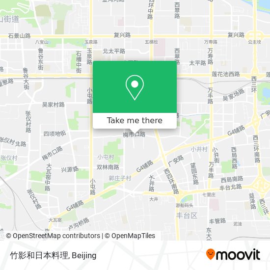 竹影和日本料理 map