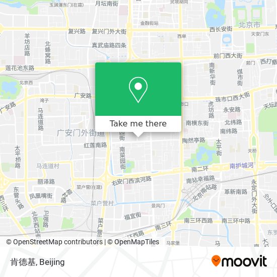 肯德基 map