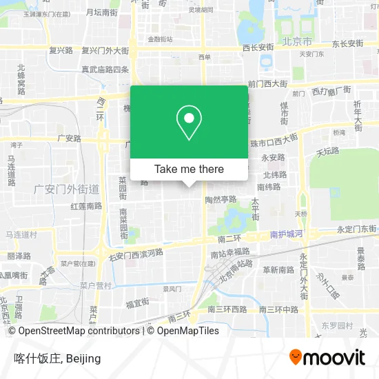 喀什饭庄 map