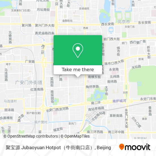 聚宝源 Jubaoyuan Hotpot（牛街南口店） map