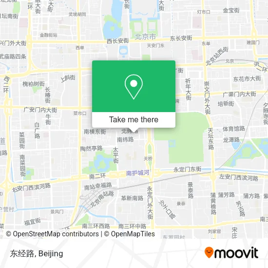 东经路 map