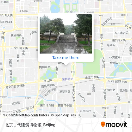 北京古代建筑博物馆 map
