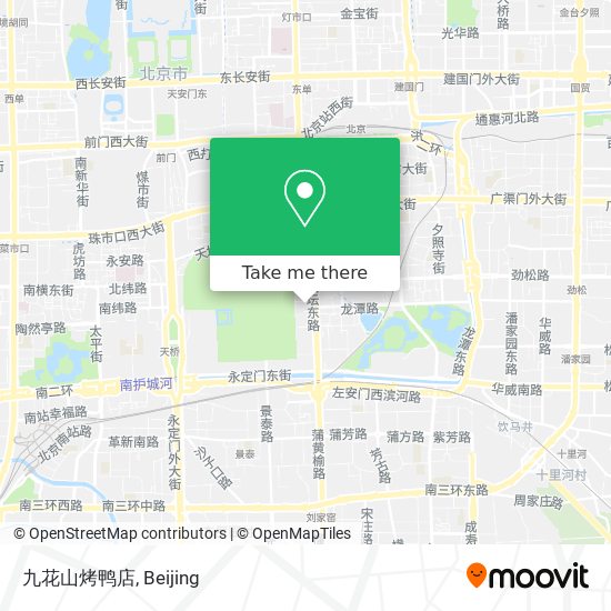 九花山烤鸭店 map