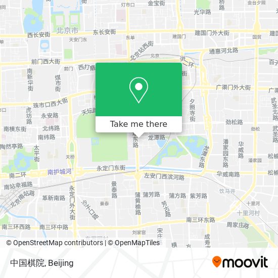 中国棋院 map