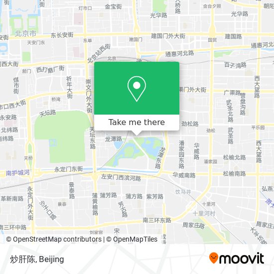 炒肝陈 map