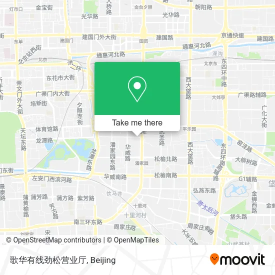 歌华有线劲松营业厅 map