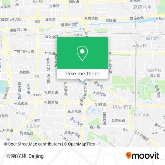云南客栈 map