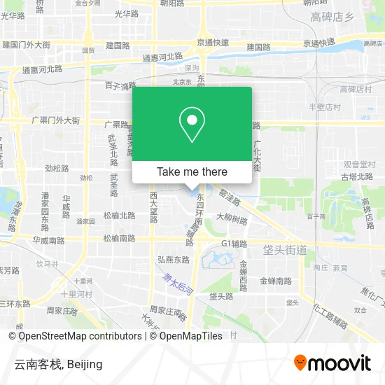 云南客栈 map