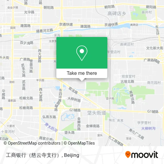 工商银行（慈云寺支行） map