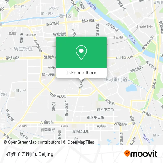 好嫂子刀削面 map