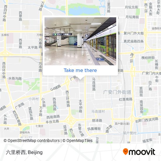 六里桥西 map