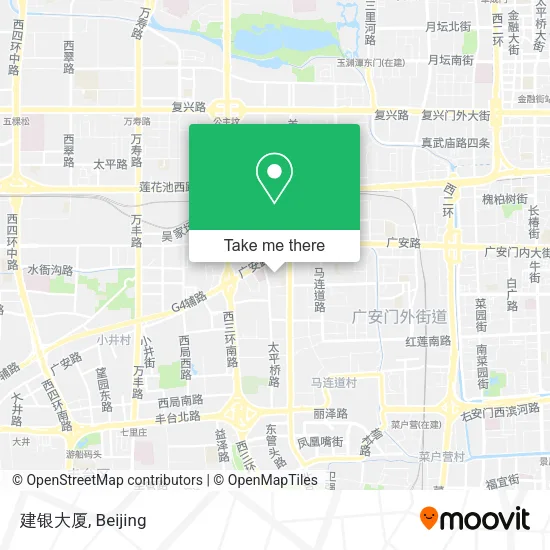 建银大厦 map