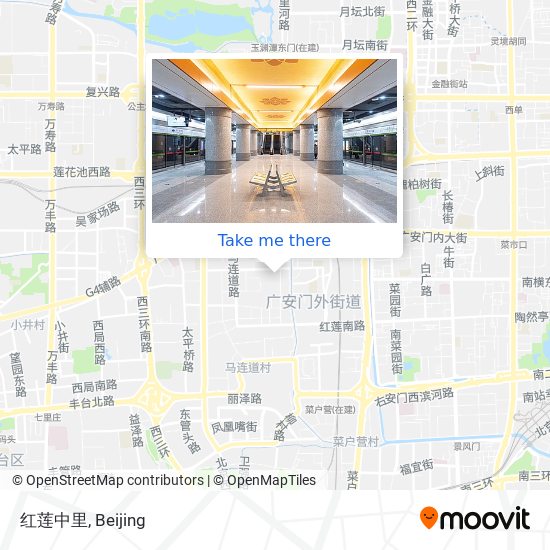 红莲中里 map