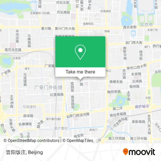 晋阳饭庄 map