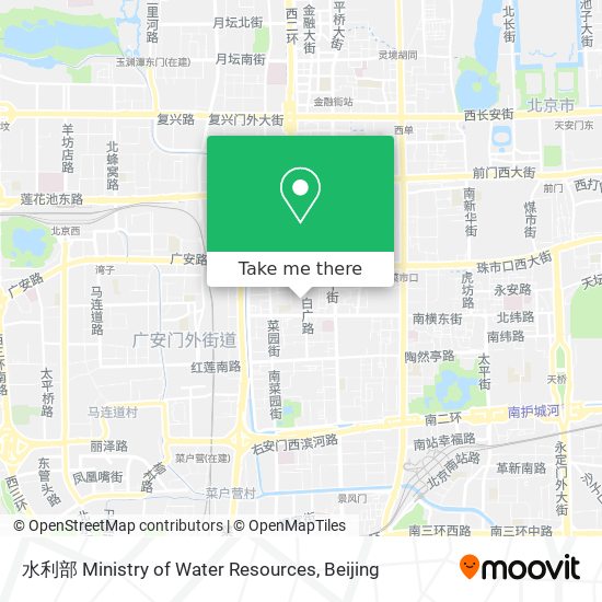 水利部 Ministry of Water Resources map