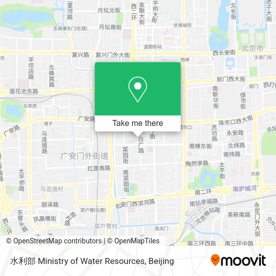 水利部 Ministry of Water Resources map