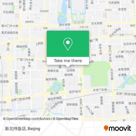 新北纬饭店 map