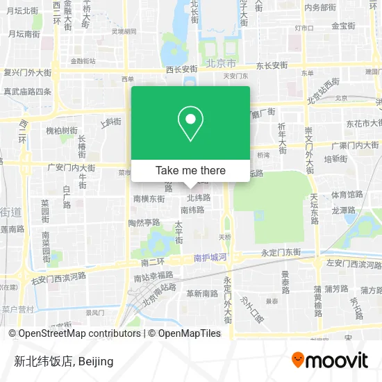 新北纬饭店 map